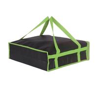 Folpus à pizza Develivey avec doubles poignées, isolation intérieure, étui transport léger pour chauffe-pizza entièrement isolé pour la maison, 50cmx50cmx35cm