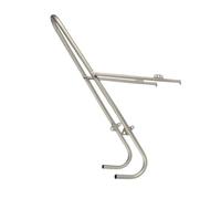 Folpus Accessoires et pièces Rechange pour Sacoche Avant vélo : Acier Inoxydable Robuste, Facile à Installer, Fixation Pratique, Couleur