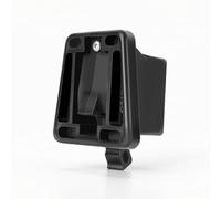 Folpus Adaptateur Avant Vélo Support Porte-Bagages Support Avant Fixation Panier Porte-Bagages Nylon Montage sur Guidon et Tube de Cadre 2.7 à 4.5 Cm Convient aux Courses Navette, Black