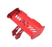 Folpus Aileron arrière RC 1/14 1/12, Installation facile, Modification, support d'aile arrière en aluminium pour 124019 124007, Rouge