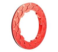 Folpus Antivol de Cassette pour Vélo, Cache de Volant D'inertie, Entretien, Cache de Verrouillage de Cassette pour Système de Base, Rouge