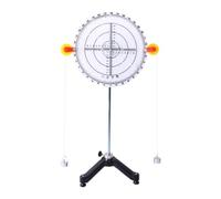 Folpus Appareil de Physique Dispositif d'Équilibre et Vecteurs de Force Instrument Mécanique Expérimental avec Cadran Gradué Poulies Réglables Tige Verticale