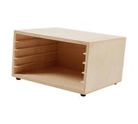 Folpus Armoire à puzzles animaux - Casse-têtes d'animaux - Jeu d'activités et de rangement pour enfants de 3 à 6 ans, 26 Cm X 22 Cm X 16.5