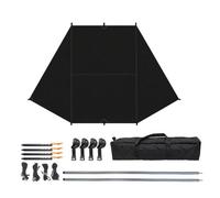 Folpus Auvent Latéral Voiture Portable | Pliable, Abri, pr Camping, Road Trip, Campeurs, Voyageurs, Style C