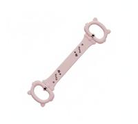 Folpus Bande d'Entraînement Femme Élastique Résistance Exercice Pilates Étirement Silicone TPE Poignée Ergonomique Sécurisée Double Boucle pour Posture