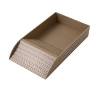 Folpus Bassin d'eau pour Reptiles, Baignoire, boîte d'élevage de Frites, Facile à Nourrir, boîte d'habitat de Tortue, Accessoires d' de, en Bois, Je