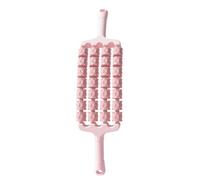 Folpus Bâton Masge à Quatre Rangées | Matière Plastique r, Bâton Masge Crbé, Manuel, Rleau Points Déclenchement, pr Récupération Sportive, Rose