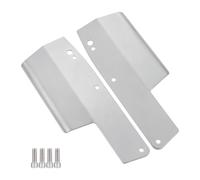 Folpus Bavettes garde-boue en acier inoxydable, accessoires de mise à niveau, installation facile, bras arrière, garde-boue arrière, pour 1/8