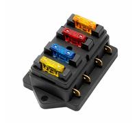 Folpus Bloc Porte-Fusibles Bornes En Laiton Multit Composant Électrique Automobile Universel, 4p