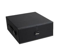 Folpus Boîte de Rangement pour Cartes Coffret de Sport Porte-deck Contenant Robuste avec Séparateurs et Doublure Satinée Approprié pour Les Passetemps D'Enf, Gris