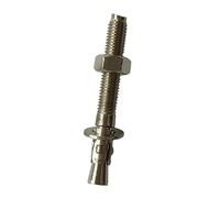Folpus Boulon d'ancrage pour Escalade Goujon à Expansion Piton d'Amarrage Vis de Sécurité en Acier Inoxydable 304 pour Installation Rapide Adapté pour, M10