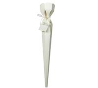 Folpus Bouquet Wrapping Paper Cône pour Fleur Boîte Pétale Support Emballage Cadeau Papier Double Face Pliage Facile Format Ergonomique Finition Élégante, Beige
