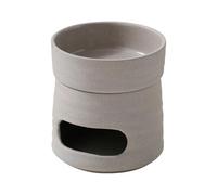 Folpus Brûleur d'huiles essentielles en céramique, diffuseur de parfum, chauffe-bougie facile à utiliser, porte-bougie chauffe-plat pour la décoration de