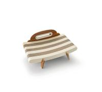Folpus Canapé Griffoir pour Chat avec Surface en Carton Ondulé et en Bois Meuble pour Griffer et Dormir Jouet Interactif avec Boule pour Salon Morne