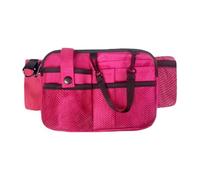 Folpus Ceinture Porte-outils Banane Réglable pour Infirmière, Pochette Banane pour Professionnels de La Santé, Rose