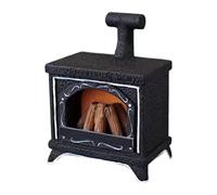 Folpus Cheminée LED pour maison de poupées 1:12 décor miniature