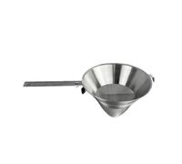 Folpus Chinois Cuisine Inox Tamis | En Acier Inoxydable, Chinois, Robuste, Entonnoir Passoire, pr Filtration D'huile, 24cm