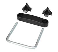 Folpus Clips de Fixation en U pour Coffre de Toit, Supports en U, Accessoires Professionnels, boulons pour Porte-Bagages de Toit, 8 Cm 4 Pièces