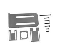 Folpus Compartiment de batterie en métal Accessoires de mise à niveau de voiture RC Facile à installer RC Remplacement de la pièce Pièce de batterie de la, Argent