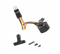 Folpus Composant Électrique Moteur sans Balais Kit Moteur Support Hélice Ensemble Vis Connecteur Réparation RC Matériau Plastique Métal Adapté à Hélicoptères Télécommandés Entretien Quotidien