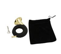 Folpus Cor Chasse Classique en Laiton avec Embouchure Incluse et Housse Rangement pour Protection Optimale Adapté aux Débutants Apprenant et aux Experts Cherchant un Son