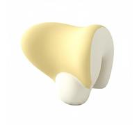 Folpus Coussin de Nuque de Bureau Oreiller pour Chaise de Travail Repose-tête en Mousse Noyau Central Maintien Du Visage et des, Beige