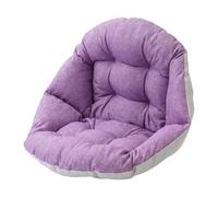 Folpus Coussin de siège suspendu, coussin de remplacement moelleux pour siège et dossier de véranda, patio ou balcon, Violet
