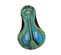 Folpus Cuissard Cyclisme avec Coussinet intégré, sous-vêtement Cyclisme, Coussin Selle pour Homme, Bleu Vert