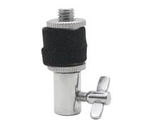 Folpus Cymbal Clutch Holder Pince de Cymbale Serrage de Charleston Attache de Cymbale Support de Batterie en Métal Électroplacqué avec Vis de Serrage et
