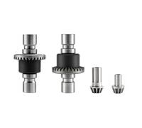 Folpus Différentiel Voiture RC Métallurgie s Poudres Différentiel avec Engrenages Métalliques Robuste Pignon pour Modélisme, Différentiels Avant Et Arrière avec Pignons Coniques Avant Et Arrière