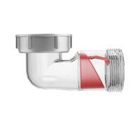 Folpus Dispositif anti-refoulement visible pour évier, tuyau d'évacuation léger pour camping-car, raccord de drainage, Clair