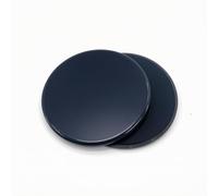 Folpus Disque de Glisse Pilates Disque de Fitness Slider d'Exercice Coussin de Glisse Construction Solide avec Surface Mousse et Face de Glisse Protège, Black