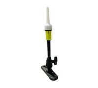 Folpus Éclairage Kayak avec kit mât et Bandes réfléchissantes, feu Navigation LED pour annexe, Stand up Paddle, Bateau, pêche Nuit