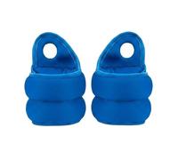 Folpus Enfant Sandbag Cuff Poids Bracelet Résistance Exercices Caoutchouc Soutien Sécurité Confort Entraînement Convenable pour, Bleu Roi, 2KG Paire / 1KG Chacun Pour 60kg-73kg