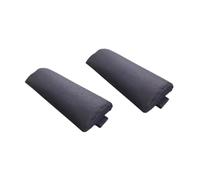 Folpus Ensemble de 2 coussins pour chaise longue, soutien pour nuque et tête, Bleu Marine