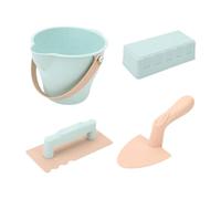Folpus Ensemble de 4 jouets de plage, château de neige, briques de neige, seau et pelle pour adultes, garçons et filles