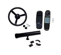 Folpus Ensemble de Jeu pour Enfants Comprenant Un Volant, Un télescope et Un téléphone, idéal pour Les Enfants de 3 Ans et Plus. Maisonnette de Jeu