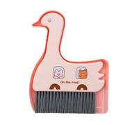 Folpus Ensemble Petit Balai et Pelle à Poussière, Balai de Balayage, Brosse de Nettoyage Portable, Outils de Nettoyage de Bureau pour Bureau, Bureau, Table D, Rose