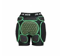 Folpus Ensemble Protection Protège Hanches Coudières et Genouillères en Mousse EVA Respirante pour Snowboard Cyclisme Skateboard et Roller , S , ESA amélioré