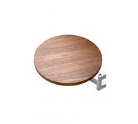 Folpus Étagère Aluminium Murale Étagère Pliante Tablette Flottante Support Mural Plateau Mural Pliant Propre et Moderne en Matériau Facile à Nettoyer Adaptée, Diamètre 280mm, Style to 3