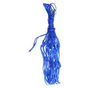 Folpus Feed Feed Net Net Horse Feeder Portable Hay Sac en Maille Suspendu pour Rouleau de rouage chèvre, Blue 40po