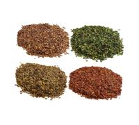 Folpus Feuilles miniatures d'érable d'automne, 4 couleurs, simulation réaliste pour la décoration de table à sable, les plantes, les aménagements, Sachet de 36 Ml