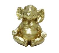 Folpus Figurine d'éléphant de, statuette décorative de collection, petit objet de décoration pour la maison, le bureau, le salon de thé ou comme, Style A