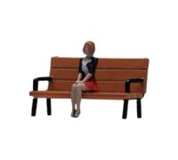 Folpus Figurine miniature 1/64 pour photo d'extérieur, personnage réaliste, Style A