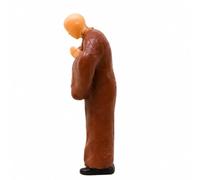 Folpus Figurine Peinte à la Main Base en Pierre Miniature Support D'exposition Compact Décoratif pr Angle Méditation, Style C