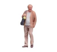 Folpus Figurines au 1/64e, maquettes miniatures, scènes collection, micro-, accessoires cinéma, décorations, dioramas à faire soi-même, Vieux Hommes