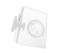 Folpus Gamelle pour Reptiles en Acrylique, Bol d'eau Moderne, Facile à Nettoyer, Robuste, Mangeoire Sautante pour Lézards, Bol Simple