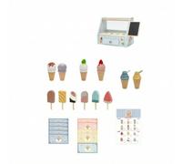 Folpus Glace en Bois Coloré | Stand Glaces Accessoires, Amusant, Jeu Glace Comptoir, pr Chambre d'enfant, École Maternelle