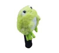 Folpus Golf Headcover Animal pour Club Hybride Housse en Tricot Pelucheux Confortable Protège Club des Éraflures Adaptée pour Familles Golfeurs, Grenouille des Bois de Parcours