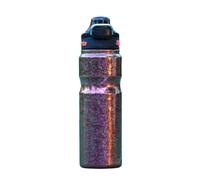 Folpus Gourde de Sport Extérieure Bouteille Isotherme Bidon Flasque à Paroi Double Conservation Du Chaud et Du Froid avec Design Élancé Convient aux Cours Travail Déplacements, Rose Vif